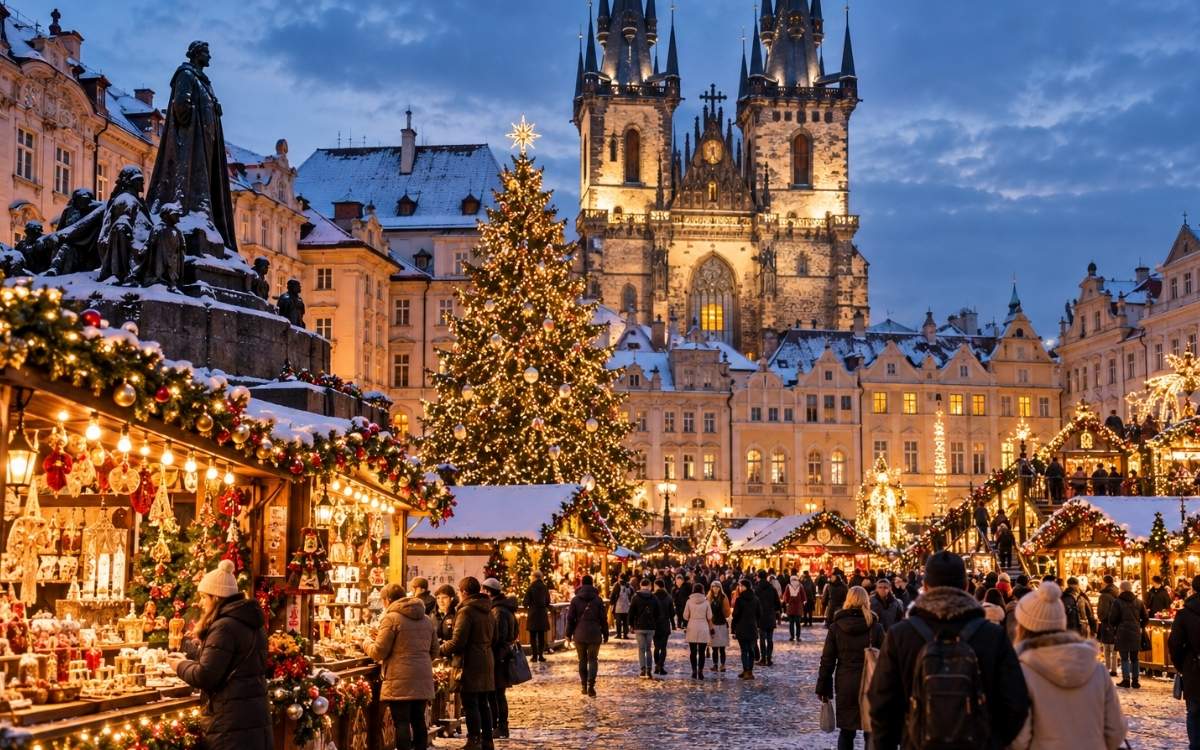 Praga a Natale