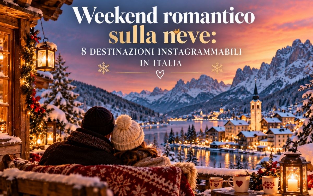 Weekend romantico sulla neve nel 2026